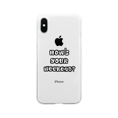 HYW logo Soft Clear Smartphone Case