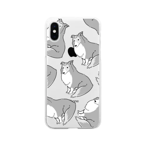 LOVE DOG:シェルティ Soft Clear Smartphone Case