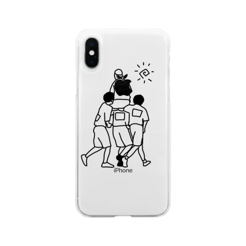 騎馬戦 Soft Clear Smartphone Case