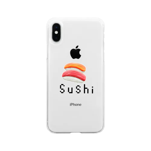 Sushiグッズ！！ ソフトクリアスマホケース