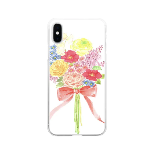 FUNTIME-peace Soft Clear Smartphone Case