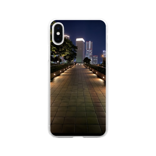 横浜 Soft Clear Smartphone Case