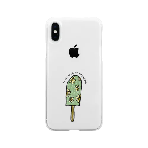 Das Eis Soft Clear Smartphone Case