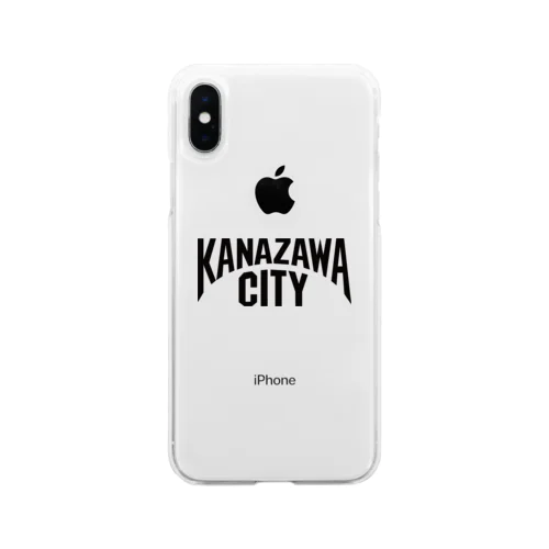 金沢　KANAZAWA　カナザワシティ Soft Clear Smartphone Case