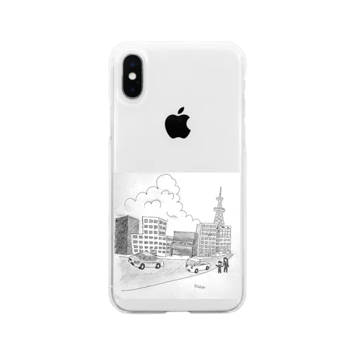 ストリートピアノ Soft Clear Smartphone Case