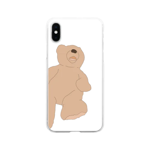 my bear Soft Clear Smartphone Case