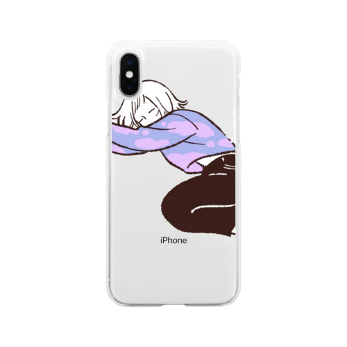 good sleep Soft Clear Smartphone Case