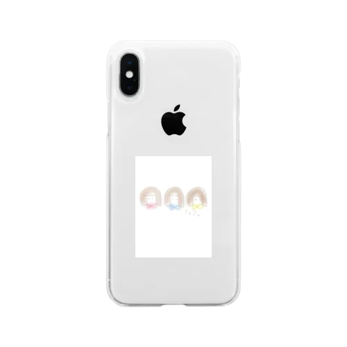 ぷるんっこ Soft Clear Smartphone Case