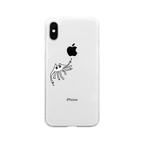 ねこまたのオロチ Soft Clear Smartphone Case