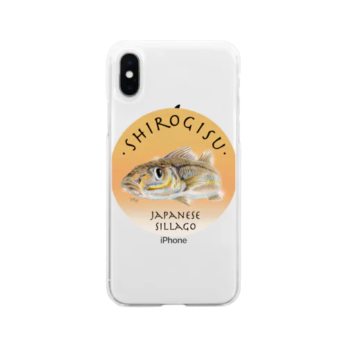 シロギス Soft Clear Smartphone Case