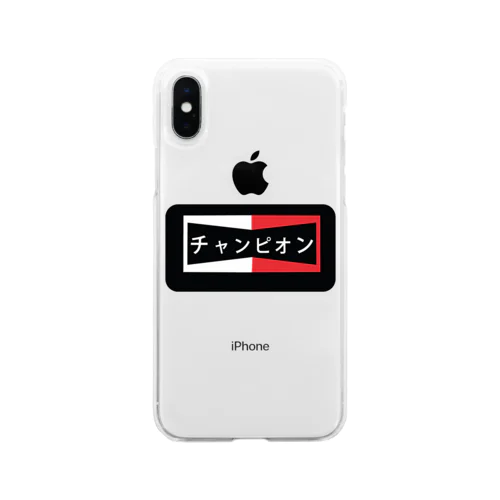 stylist チャンピオン Soft Clear Smartphone Case