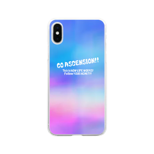 GO ASCENSION!! Soft Clear Smartphone Case