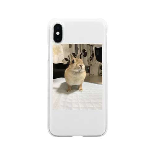 ウサ子のスマホケース Soft Clear Smartphone Case