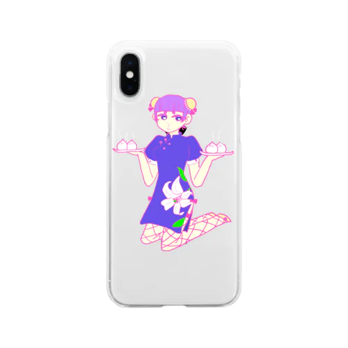 チャイナガール Soft Clear Smartphone Case