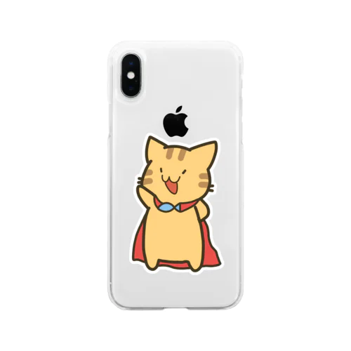 ねこねこヒーロー Soft Clear Smartphone Case