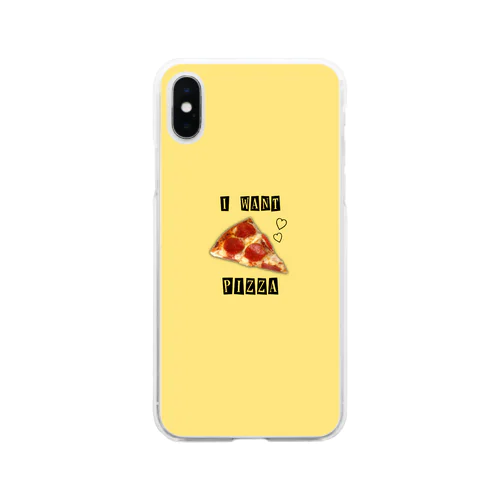 Pizza!🍕 Soft Clear Smartphone Case