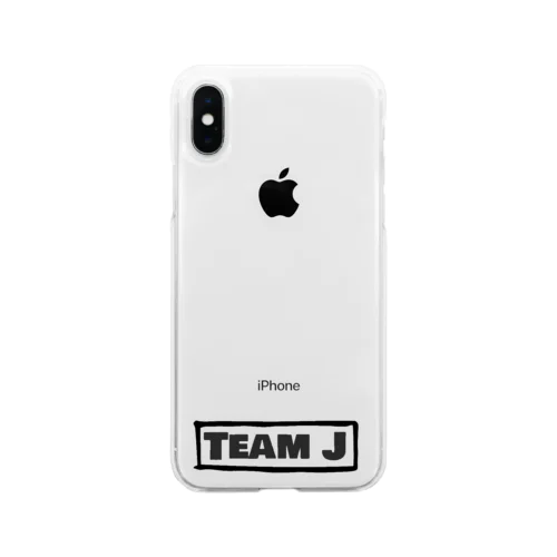 TEAM J(BoxLogo) Soft Clear Smartphone Case