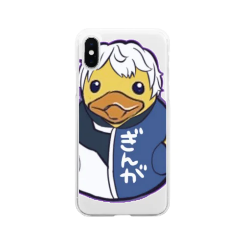 アヒル銀河くん Soft Clear Smartphone Case