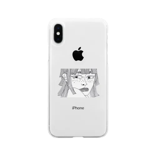 Girl Soft Clear Smartphone Case