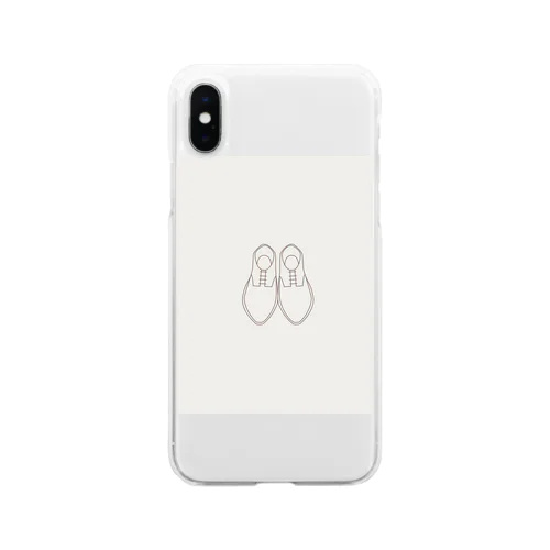 愛するローファー Soft Clear Smartphone Case