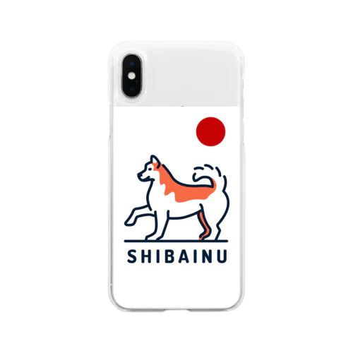 柴犬 Soft Clear Smartphone Case