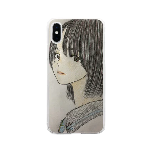 羽音〜Hane〜 Soft Clear Smartphone Case