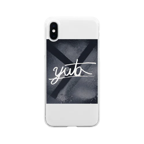 Yuta logo Soft Clear Smartphone Case