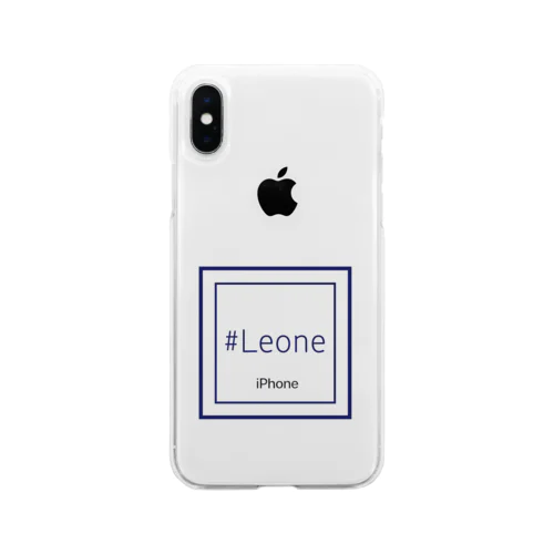 ＃Leoneロゴシリーズ１ Soft Clear Smartphone Case