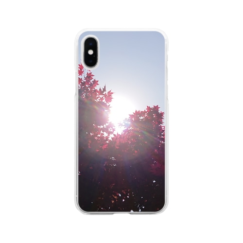 もみじ Soft Clear Smartphone Case