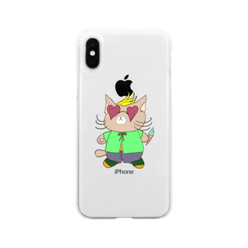 マイケル次郎 Soft Clear Smartphone Case