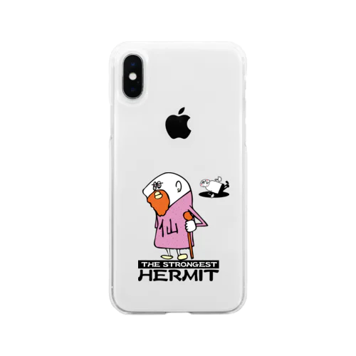 最強の仙人 Soft Clear Smartphone Case