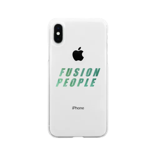 fusion people ソフトクリアスマホケース