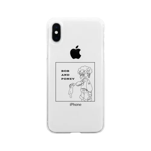 BOB AND PONEY Soft Clear Smartphone Case