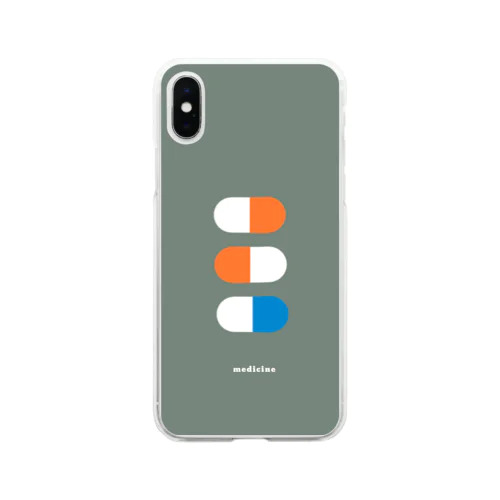 medicine Soft Clear Smartphone Case