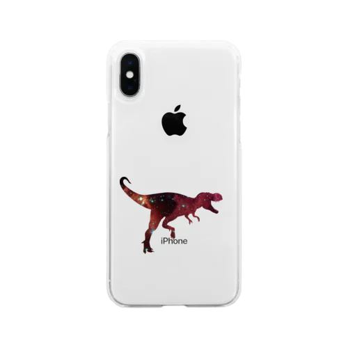 Space T-REX Soft Clear Smartphone Case