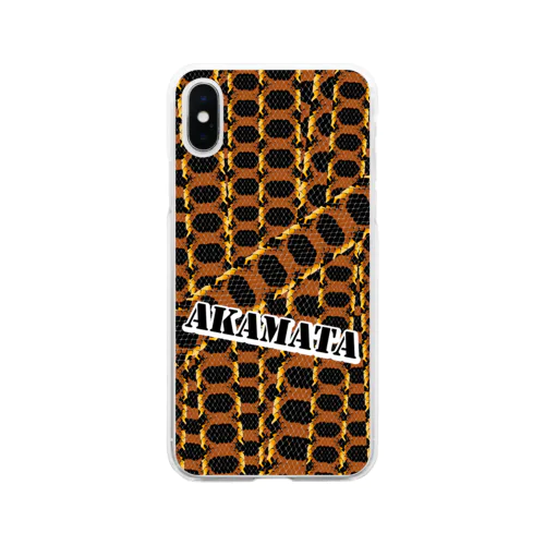 たくさんAKAMATA Soft Clear Smartphone Case