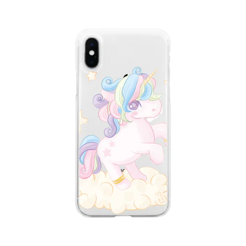 UNICORN PONY ユニコーン・ポニー　ファンシー Soft Clear Smartphone Case