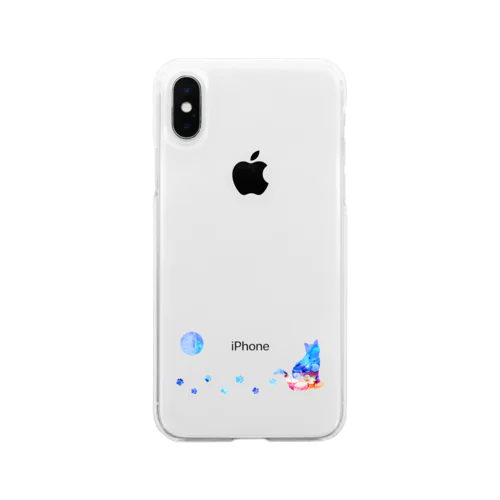 月猫 Soft Clear Smartphone Case