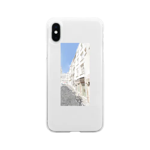 Green door Soft Clear Smartphone Case