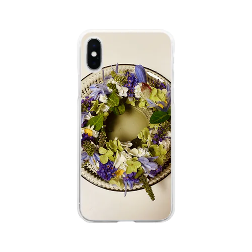 花輪 Soft Clear Smartphone Case