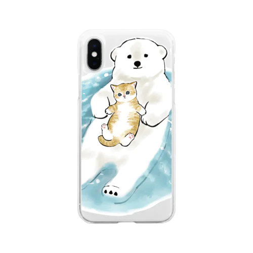 愛の漂着時 Soft Clear Smartphone Case