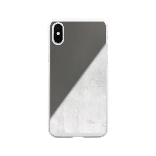 影と光 Soft Clear Smartphone Case