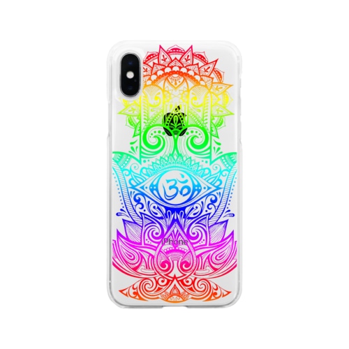 ハムサハンド Soft Clear Smartphone Case