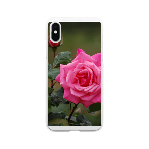 鹿児島の薔薇 Soft Clear Smartphone Case