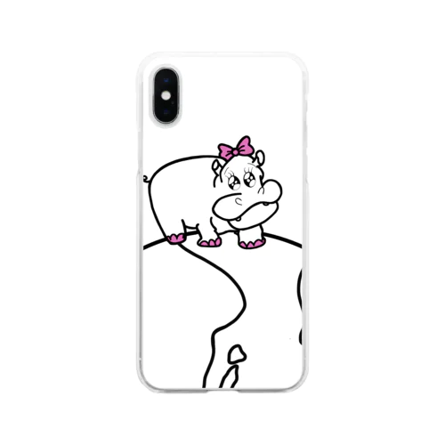 幸福Hippo Soft Clear Smartphone Case