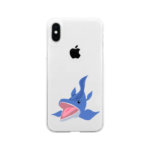 モササウルス Soft Clear Smartphone Case