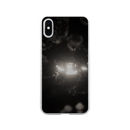 SAKURA　HIKARI Soft Clear Smartphone Case