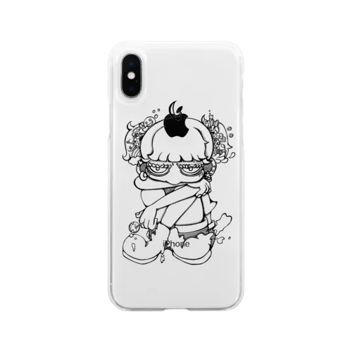 ろりぽっぷ。 Soft Clear Smartphone Case