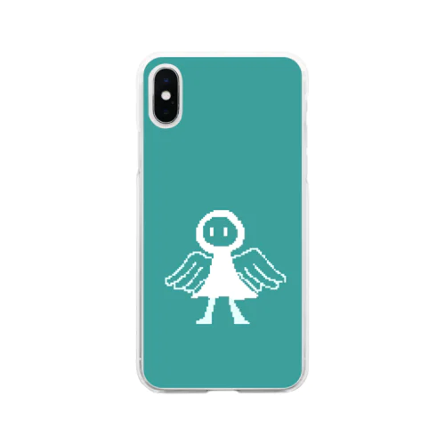 天使っぽいなにか Soft Clear Smartphone Case