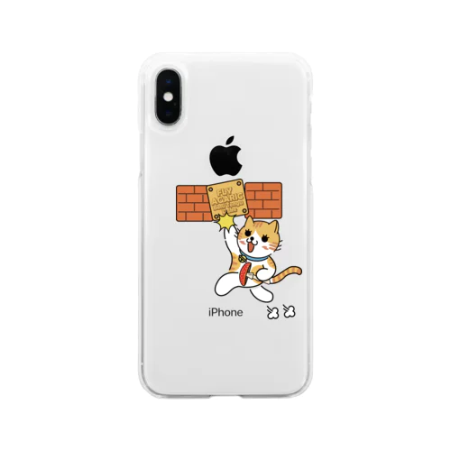 ベニテングダケ Soft Clear Smartphone Case